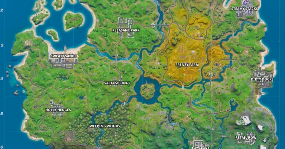 Chapter 2 map